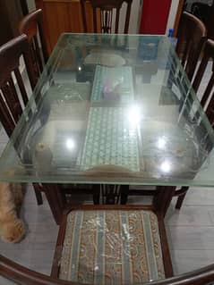 Dinning table pure wood shisham