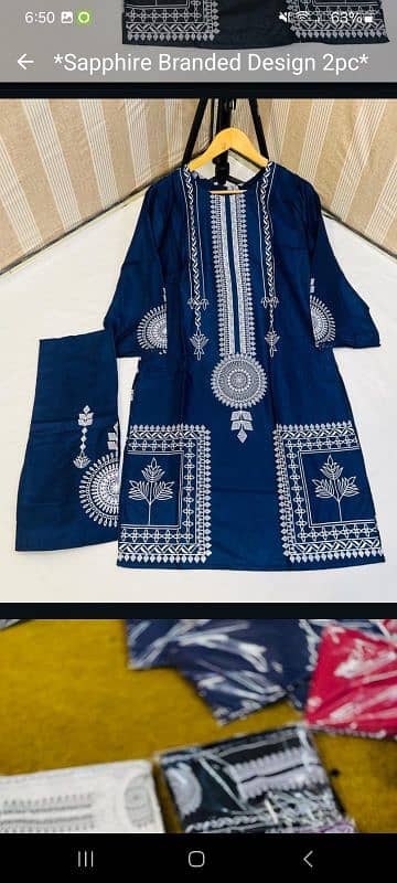 2 pc ladies latest cotton 2025 designer suit latest pre summer 7