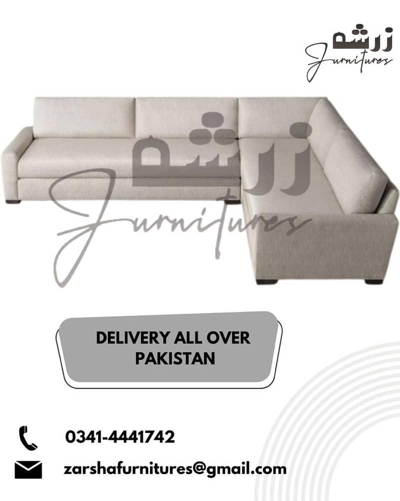 15k Per Seat - L Shape Sofa -5 Seater Sofa - 6 Seater Sofa - Sofa Set 3