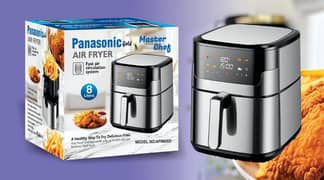 Panasonic Air Fryer Steel body 8 Liter