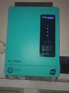 Fronus PV 7200 100% ok in working condition never open or repair