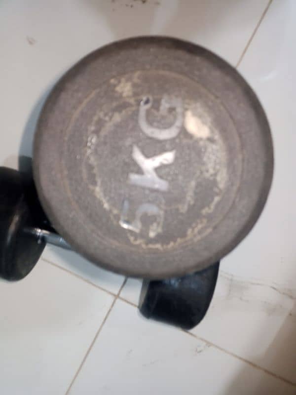 5 kg dumbbells pair 2