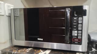 Galaxy microwave oven, large size mint condition