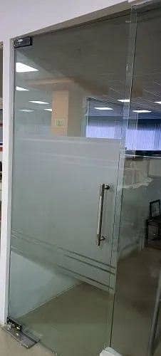 12 mm  Glass Door