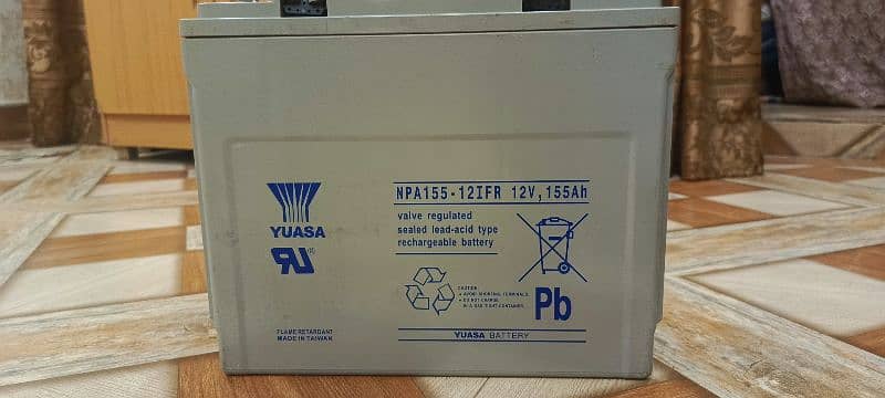 YUASA 155AH BATTERY 4