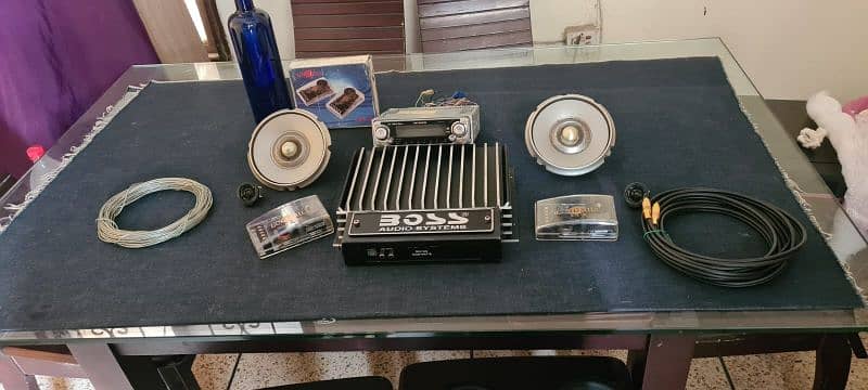 Complete car sound system for sale Running 100%  See all pics 7