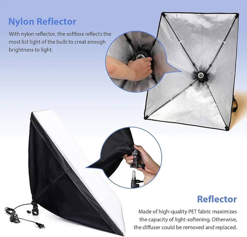 Softbox Photo Lighting Box Kit for tiktok and photography 1