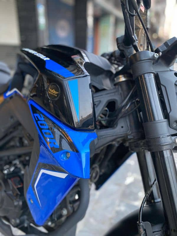 super star 200cc blue color for urgent sale 9