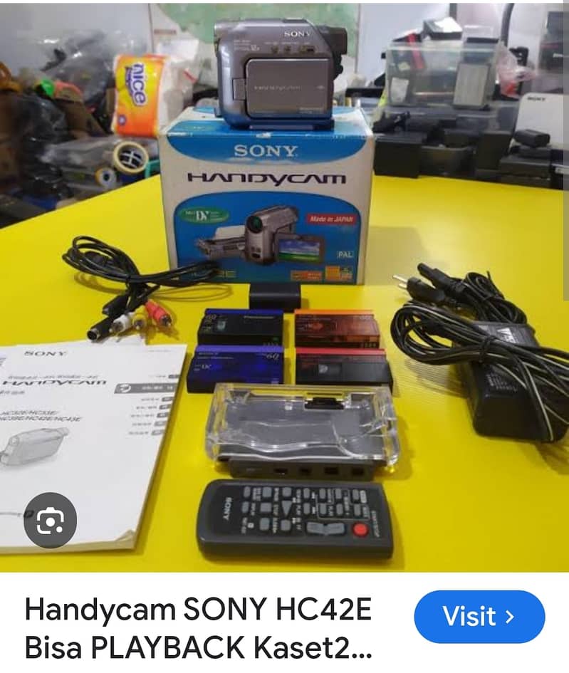 Sony Video camera Handycam HC 42E Made in Japan 10