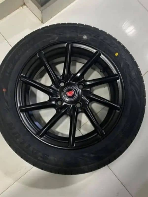 New & used rims tyres linglong genral yokohama bridgestone Alto Cultus 5