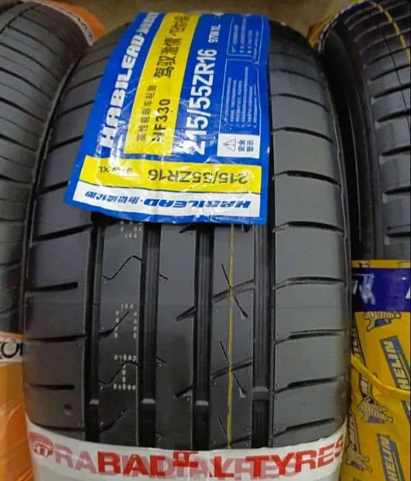 New & used rims tyres linglong genral yokohama bridgestone Alto Cultus 19