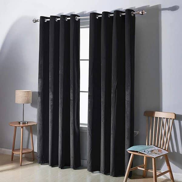 Velvet Curtain Window Curtains Plain Curtains Window Blinds 0