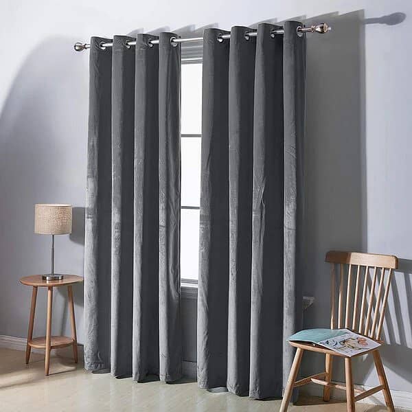 Velvet Curtain Window Curtains Plain Curtains Window Blinds 2