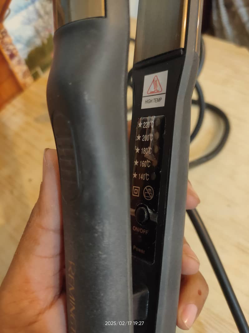 Remington hair straightener 6