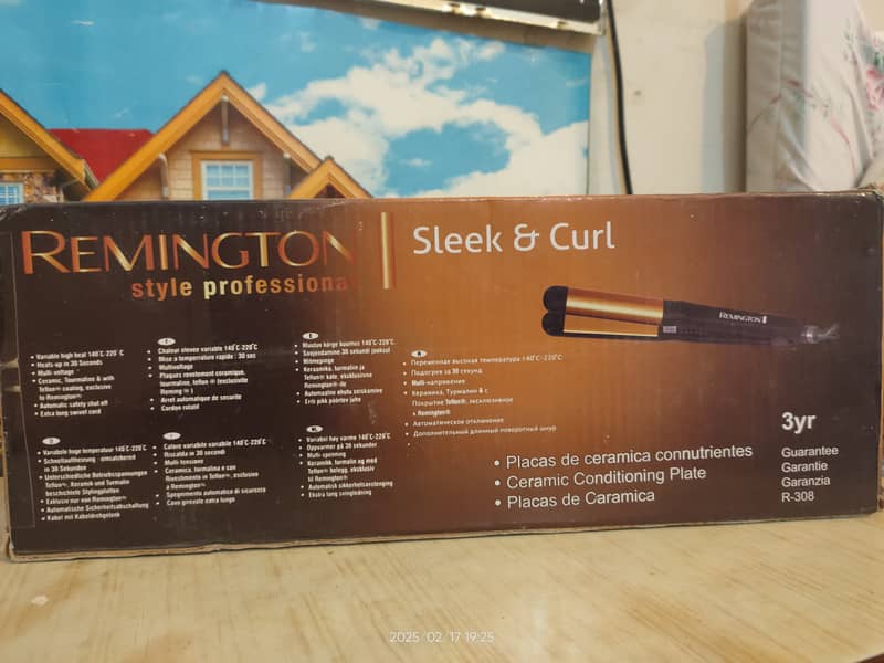 Remington hair straightener 7