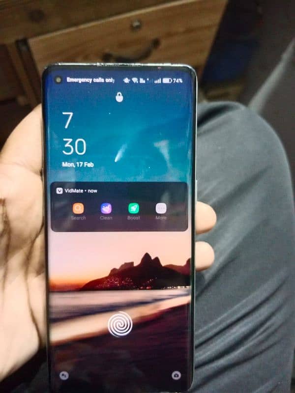 oppo Reno 4 pro 8+5 ram or memory 256 7