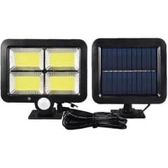 LED solar wall light motions sensor