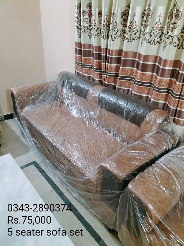 5 seater sofa set brand New 2