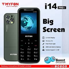 Myfon i 14 pro+ for sale box pack 2500 mah battery dual sim