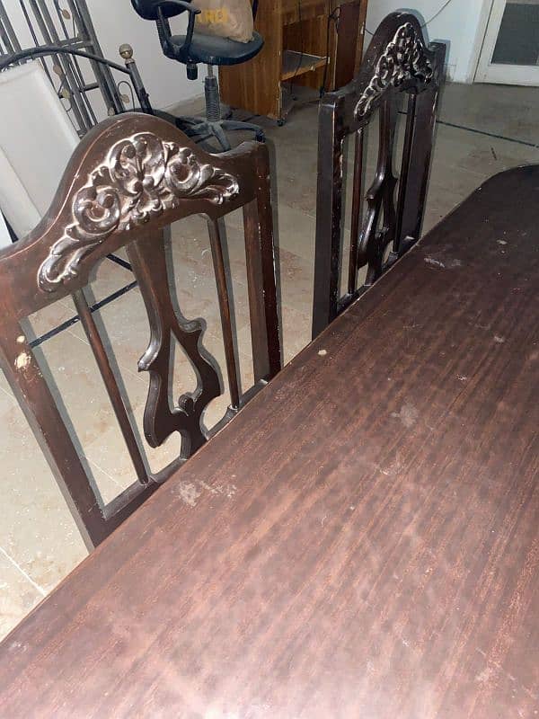 chinioti wood vintage dining table exclusive material 2