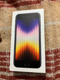 iPhone se 2022 3rd generation just box open