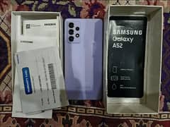 Samsung A52 8/128 ful packing viliot color 0333/5960324