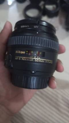 AF-S Nikkor 50mm 1:1.4G Lens – Dubai