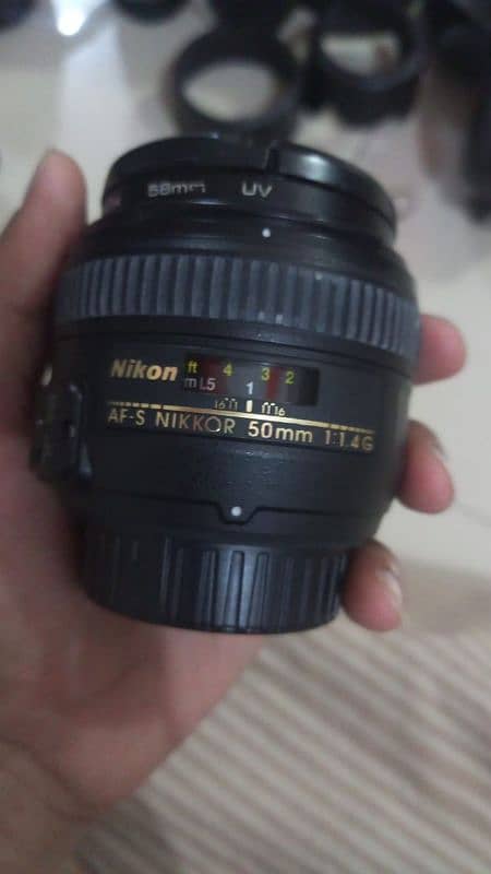 AF-S Nikkor 50mm 1:1.4G Lens – Dubai 0