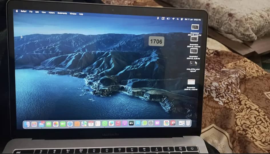 macbook pro  2017 16/256 GB 4