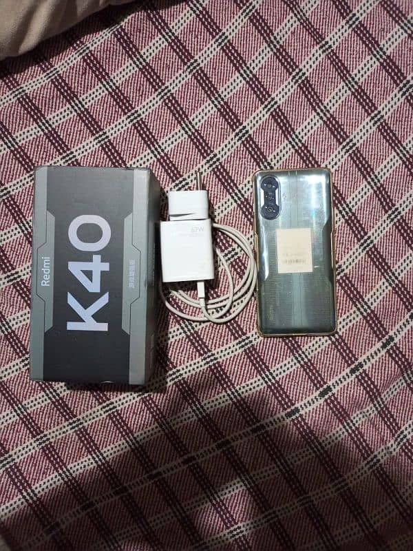 Redmi k40 gaming PTA 12/256 0