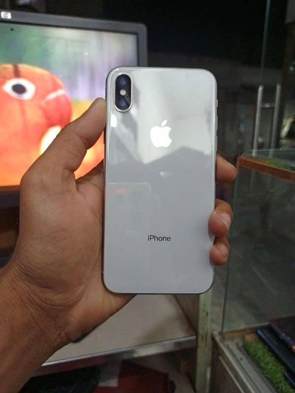 iphone x pta Aproved face id disbale bthry change 256GB 0