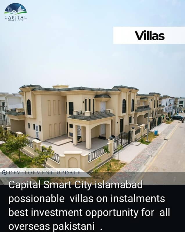 Villas Houses Available On Cash n Instalments Capital Smart City 0