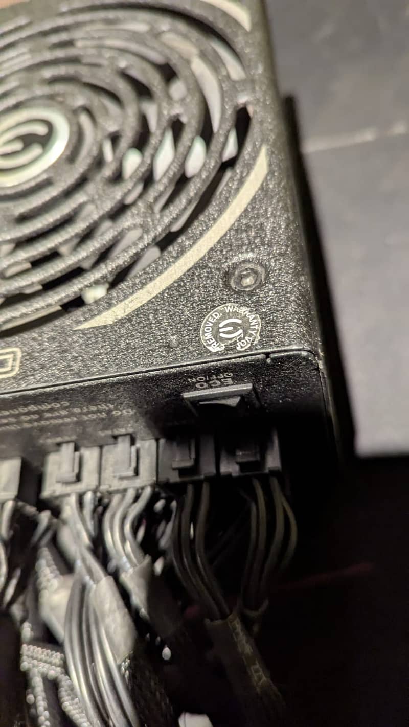 power supply 750w platinium evga supernova 6