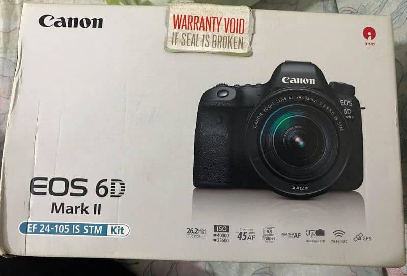 Canon 6D Mark ii and 28-75 lens with Battery and charger 1