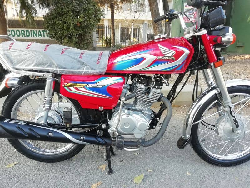 Honda CG 125 2022 Modal First ownar all pujab Number 3