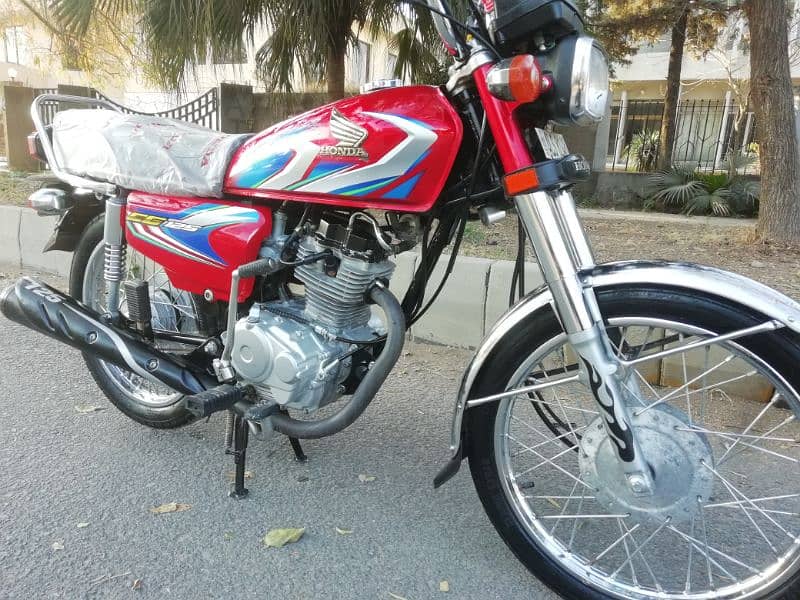 Honda CG 125 2022 Modal First ownar all pujab Number 4