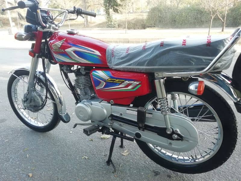 Honda CG 125 2022 Modal First ownar all pujab Number 8