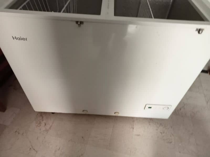 Haier double door Depp freezer 4