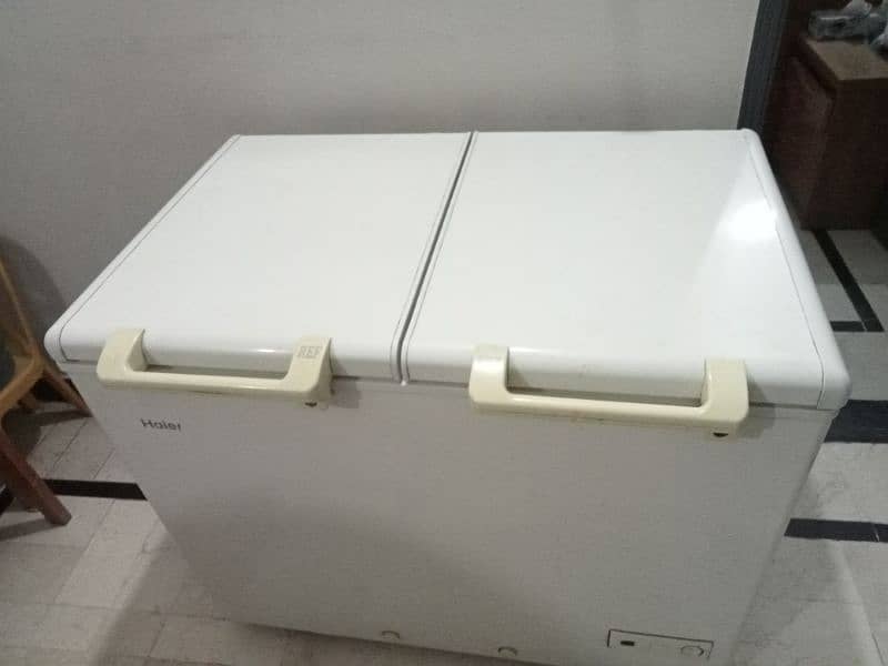 Haier double door Depp freezer 7