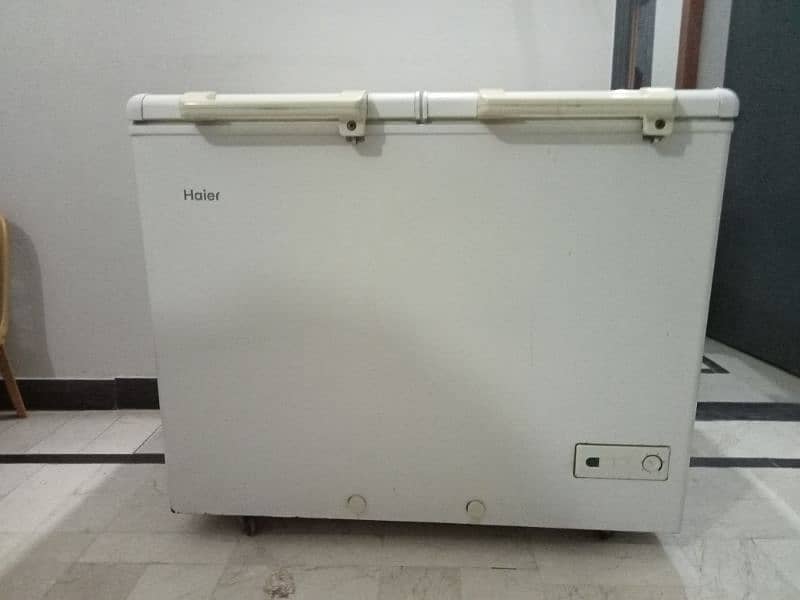 Haier double door Depp freezer 8