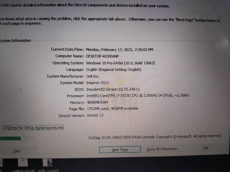 Dell Inspiron core i7 3rd Generation 5521 touch & type 1