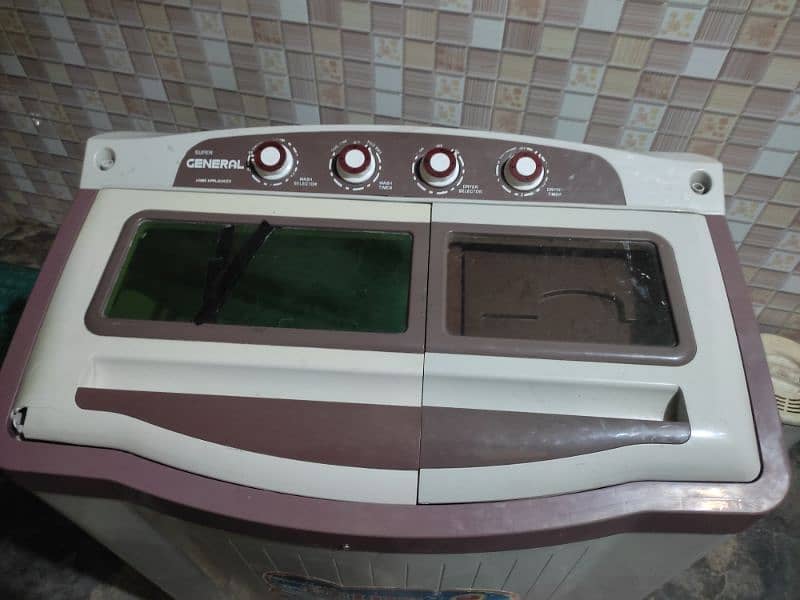 washing machine and spinner full working urgent for sale 1