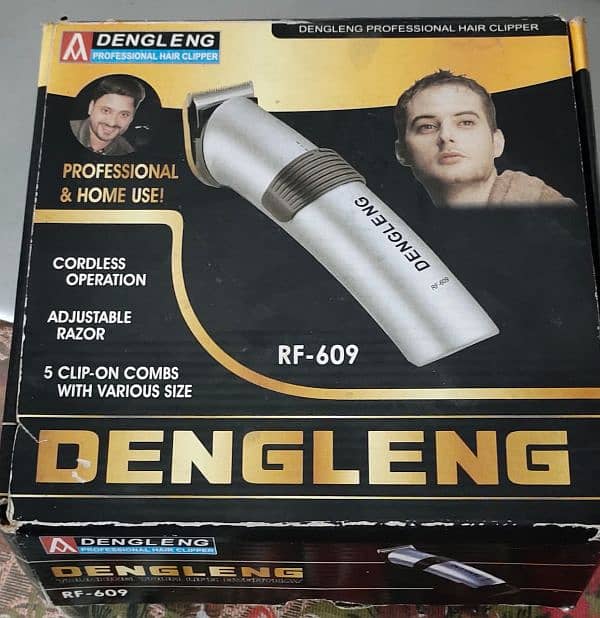 Dengleng RF-609USB Professional Hair Clipper – Shaving Machine 1