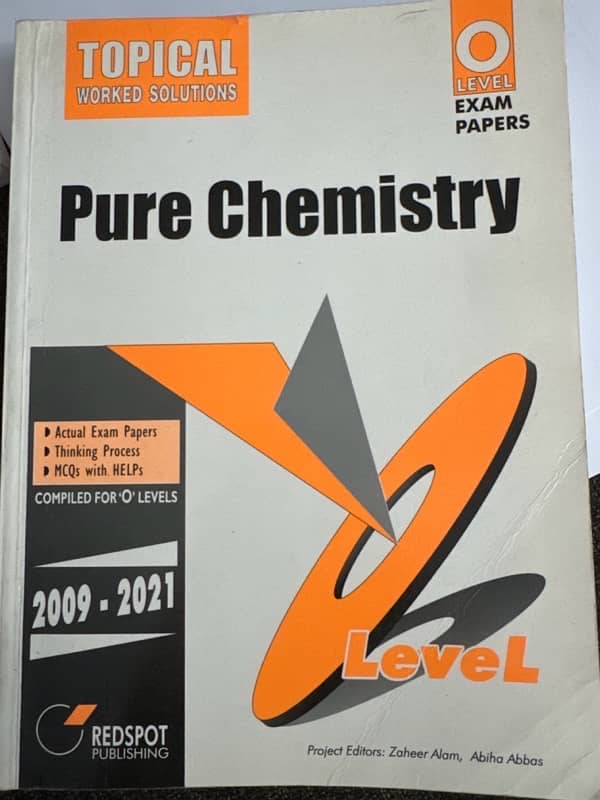 pure chemistry  topical worked past papers 0