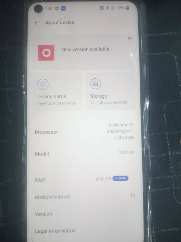 OnePlus rond r200 shgal sim 5 g 1