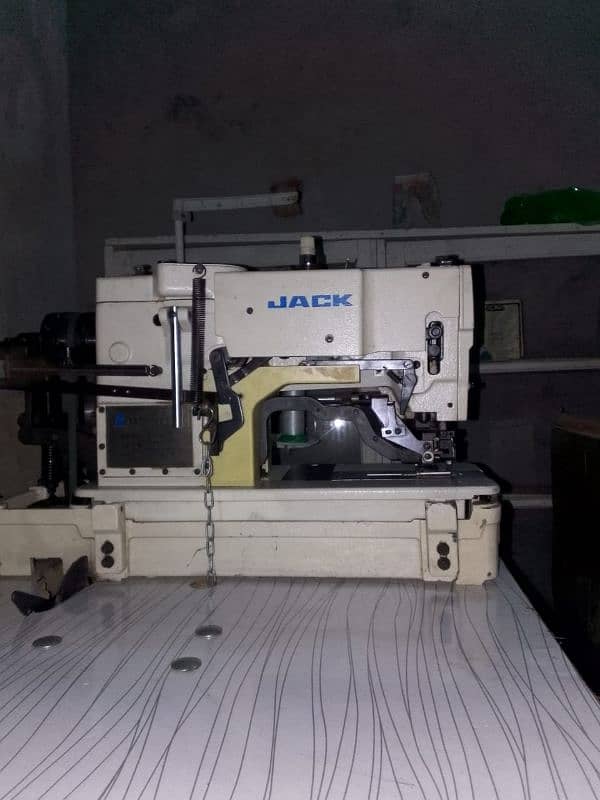 Jack kaaj machine, kaaj machine with good condition,white kaaj machine 0