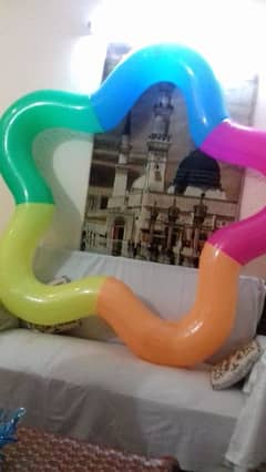 its plastic balloon 1 piece 1500 and 8 pieces 8800