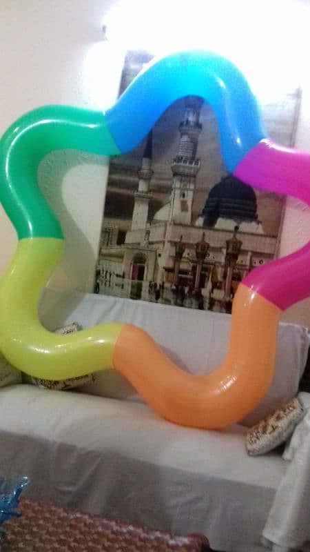 its plastic balloon 1 piece 1500 and 8 pieces 8800 0