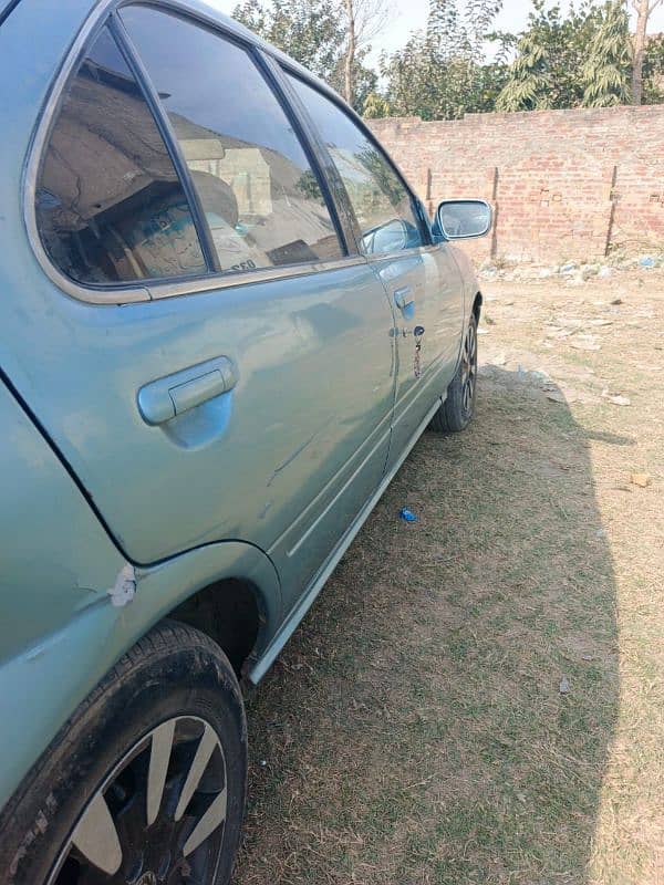 Nissan Sunny 1998 Ac on ha. CNG or patrol pr h,  WhatsApp call kry 11