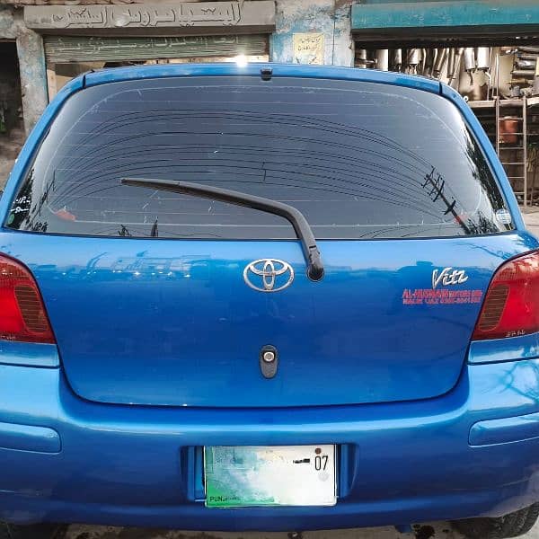 Toyota Vitz 2002 nomber 2007 14